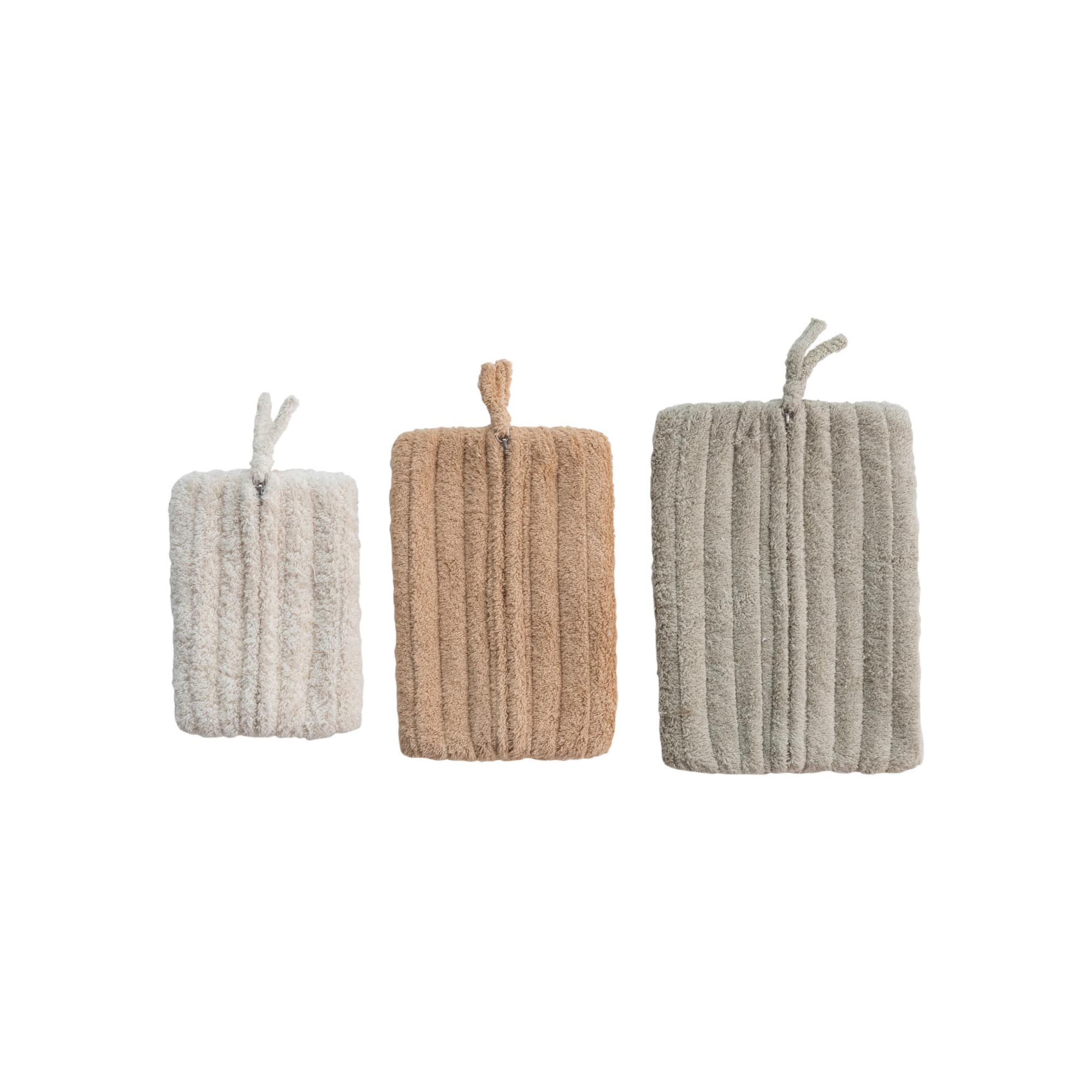 Hello Honey® Quilted Cotton Terry Zip Pouch with Interior Coating Set